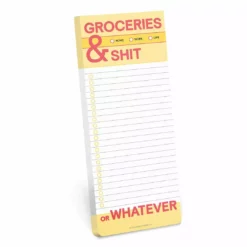 Lucinda's Groceries & $#it List Pad
