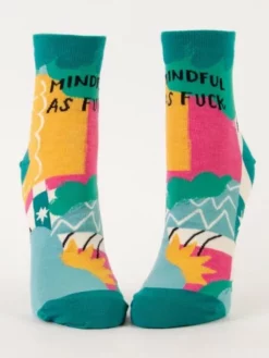 Lucinda's Mindful AF Women's Ankle Socks New