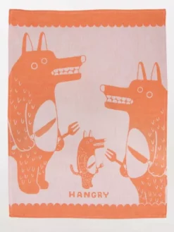 Lucinda's Wichita Gifts Hangry Woven Dish Towel