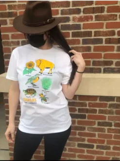 Lucinda's New Kansas Symbols Tee