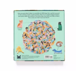 Chronicle Books 299 Dogs & A Cat Puzzle