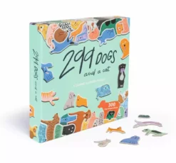 Chronicle Books 299 Dogs & A Cat Puzzle