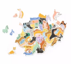 Chronicle Books 299 Dogs & A Cat Puzzle