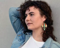 Lucinda's Wright Red Earring