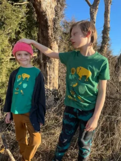 Lucinda's Kansas Symbols Tee-Big Kid New