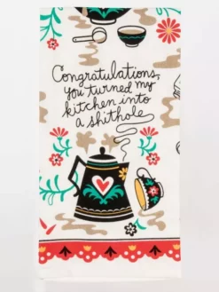 Lucinda's Wichita Shithole Dish Towel Gifts