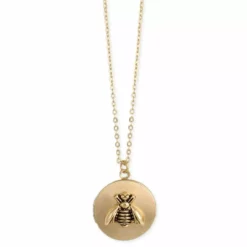 Lucinda's Wichita Bee Locket Necklace Jewelry