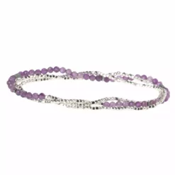Lucinda's New Delicate Amethyst Wrap Bracelet