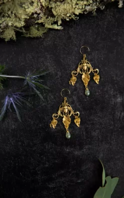 Lucinda's Bee Chandelier Earrings New