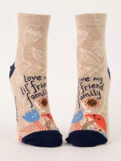 Lucinda's Love My Lil Friend Family Women's Ankle Socks