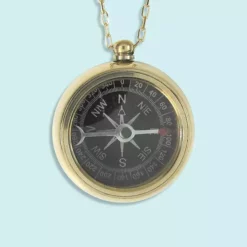 Lucinda's Trailblazer Compass Necklace New