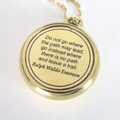 Lucinda's Trailblazer Compass Necklace New