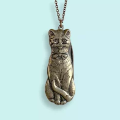 Lucinda's New Cat Knife Necklace
