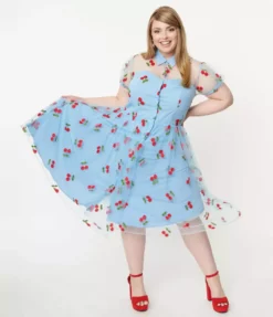 Lucinda's Cherry Hollie Dress New