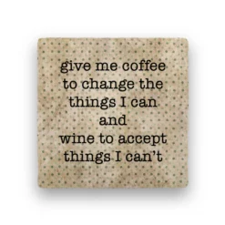 Lucinda's Wichita Gifts Coffee And Wine Coaster