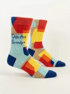 Lucinda's Wichita Cool-Ass Grandpa Men's Socks New
