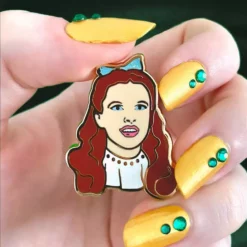 Lucinda's Dorothy Gale Enamel Pin By Erstwilder New