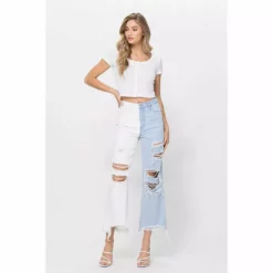 Lucinda's New Duo High Waisted Cropped Jeans