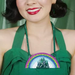 Lucinda's New Emerald City Necklace By Erstwilder