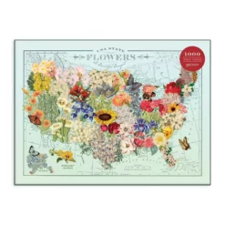 Lucinda's USA State Flower 1000 Pc Puzzle New