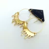 Lucinda's New Gold Slime Hoop Earring
