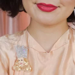 Lucinda's New Glinda The Good Witch Brooch By Erstwilder