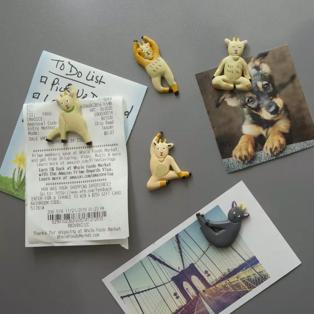 Lucinda's Wichita New Goat Yoga Magnets 4 Lucinda's Wichita New Goat Yoga Magnets