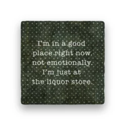 Lucinda's Wichita Liquor Store Coaster