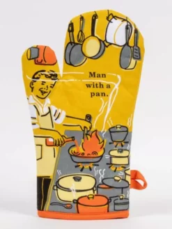 Lucinda's Man With A Pan Oven Mitt Father's Day