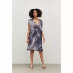 Lucinda's Midnight Tie Dye Boxy Dress