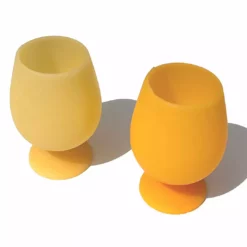 Lucinda's Morelia Stemm Silicone Wine Glasses