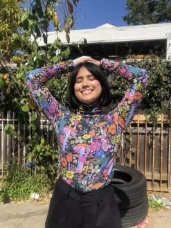 Lucinda's New Magical Mushroom Turtleneck By Nooworks