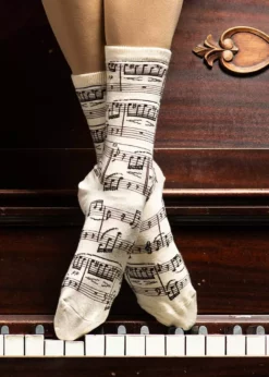 Lucinda's A Genius Composition Socks New