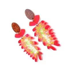 Lucinda's Abstract Plant Earrings