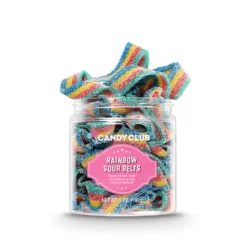 Lucinda's Rainbow Sour Belt Gummies New