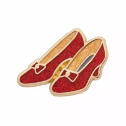 Lucinda's New Ruby Slippers Enamel Pin By Erstwilder
