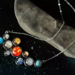 Lucinda's Solar System Necklace