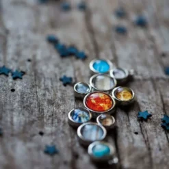 Lucinda's Solar System Necklace