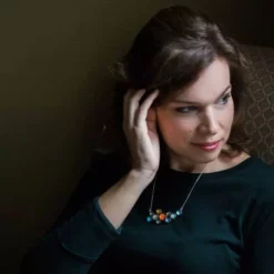 Lucinda's Solar System Necklace