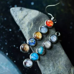 Lucinda's New Solar System Earrings