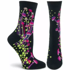 Lucinda's Bioluminescent Spores Sock New