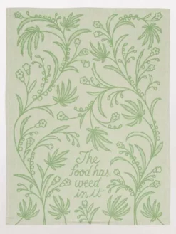 Lucinda's Wichita Weed In It Woven Dish Towel Gifts