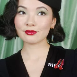 Lucinda's Wicked Witch Of The East Brooch By Erstwilder