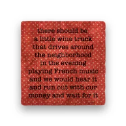 Lucinda's Wichita Wine Truck Coaster Gifts