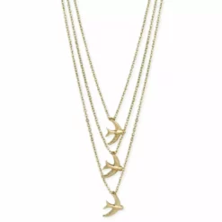 Lucinda's Sweet Swallows Necklace